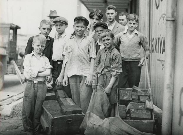 'Block boys' at St Peters in 1935